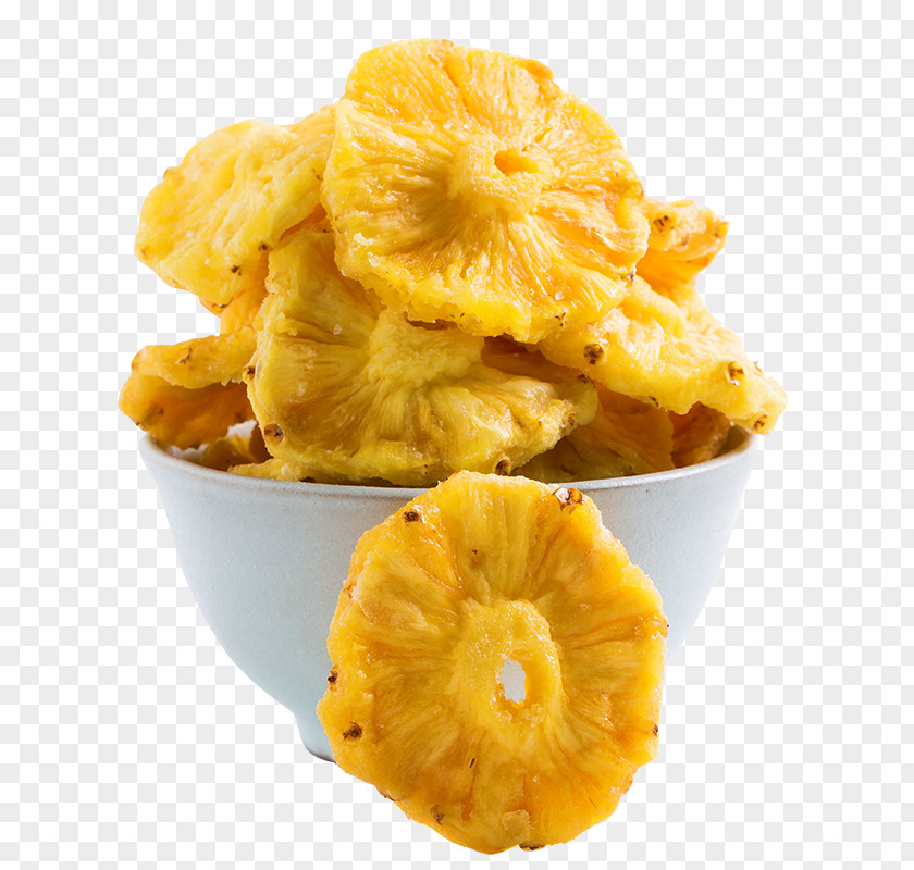 Original Pineapple Slices Candied Fruit Dried Auglis PNG