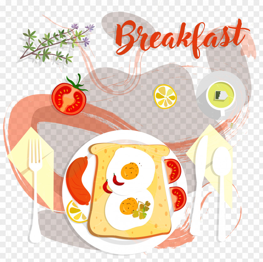 Special Breakfast Tea Coffee Full Cereal PNG
