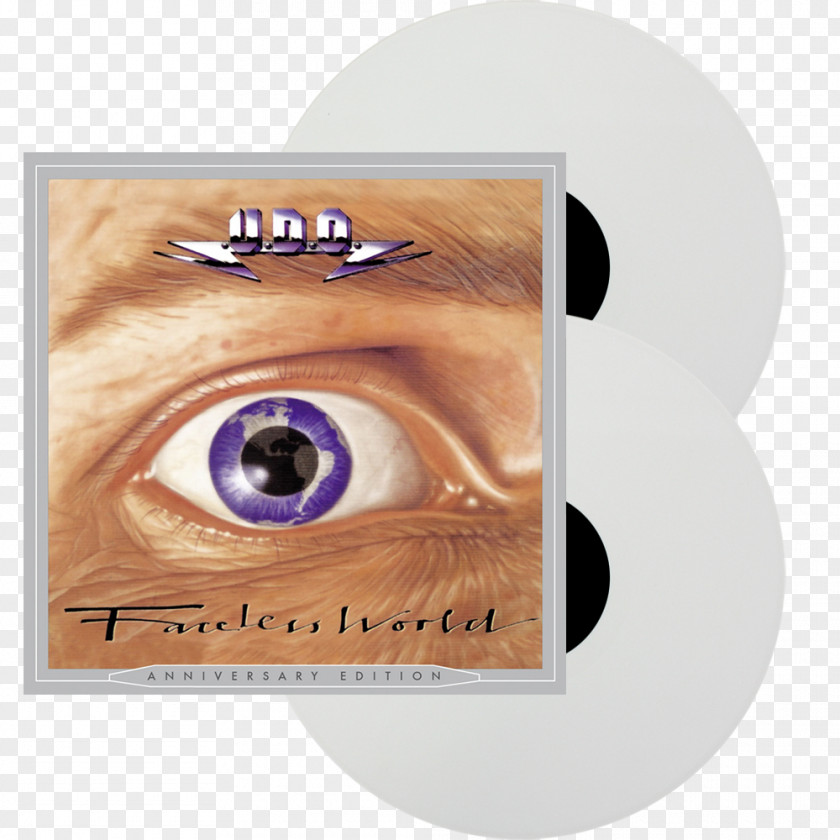 U.D.O. Faceless World Album Heavy Metal Timebomb PNG