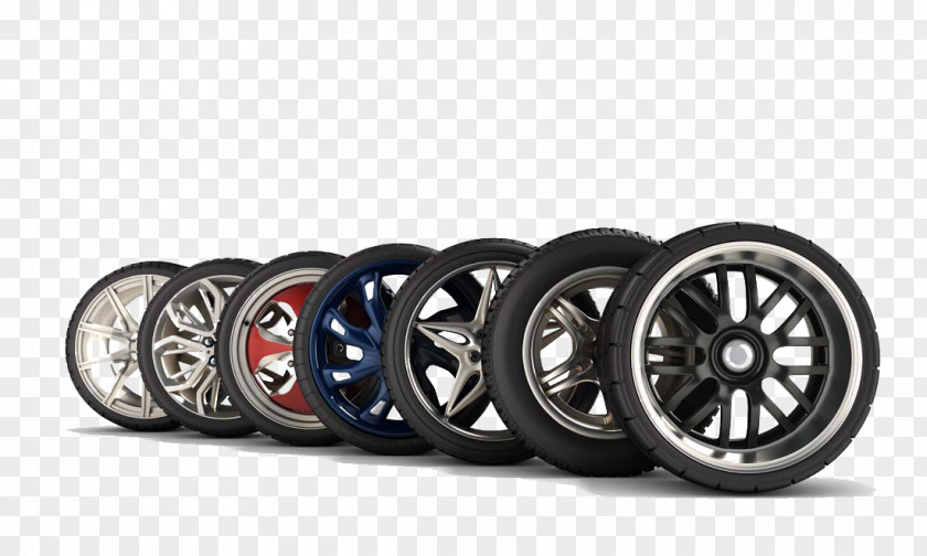 Car Tires Radial Tire Rim Wheel PNG