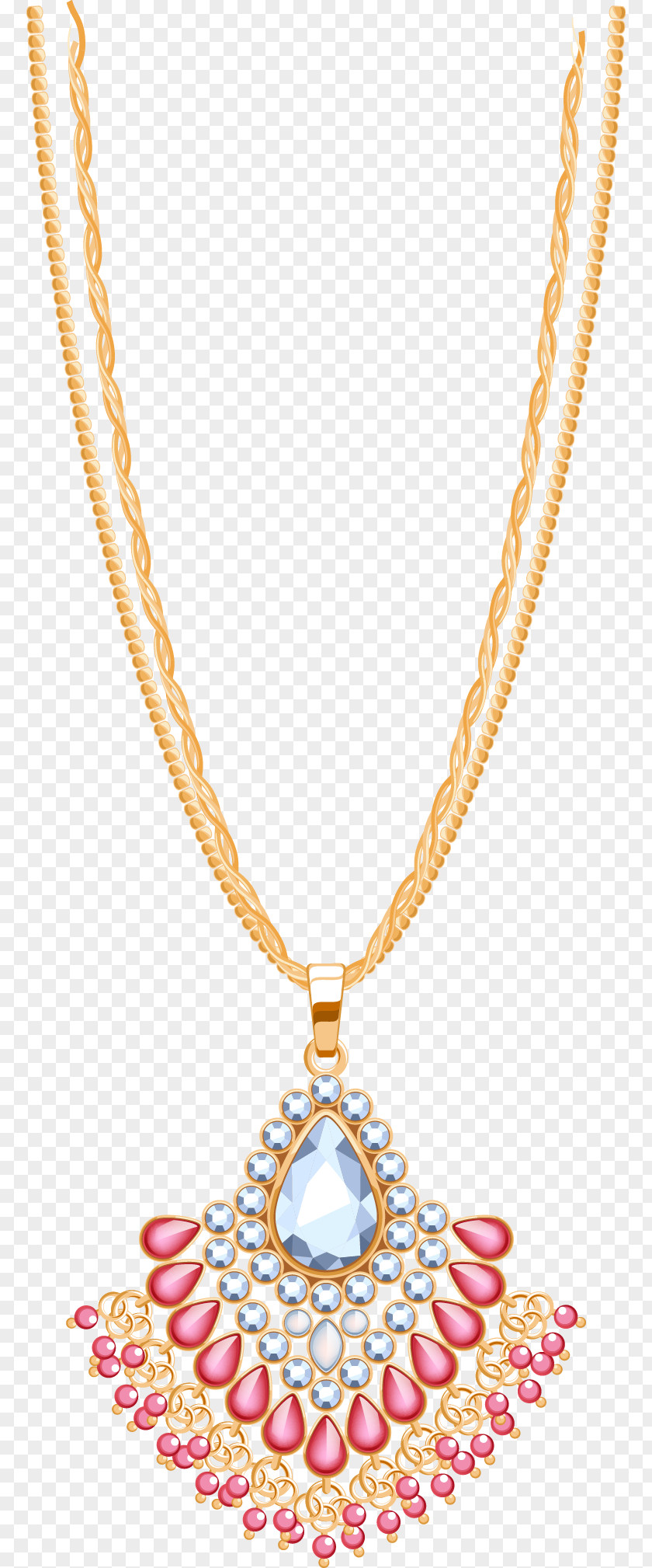 Dazzling Jewelry Diamond Necklace Jewellery Luxury PNG