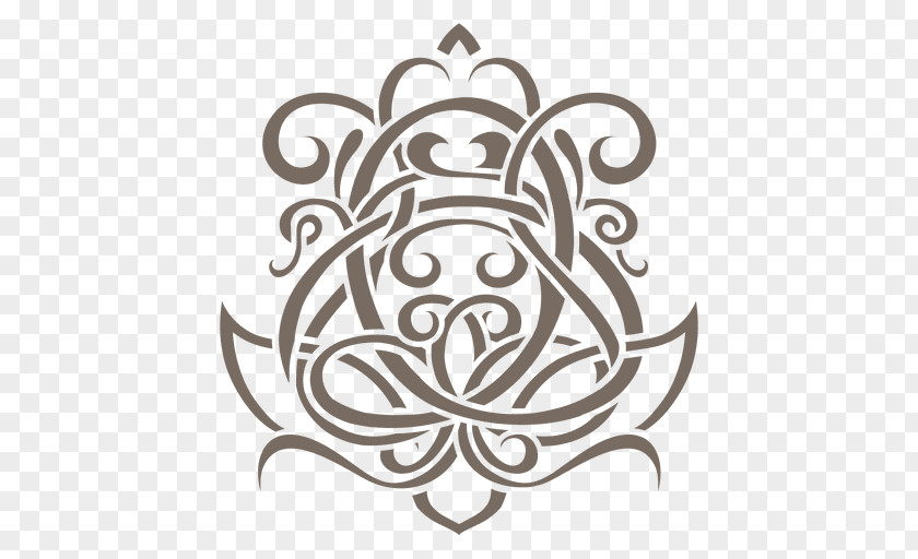 Swirling Ornament Torte PNG