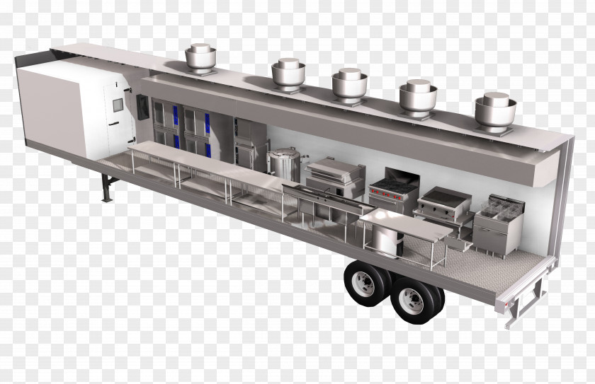 Catering Kitchen Cabinet Trailer Mobile Home Field PNG