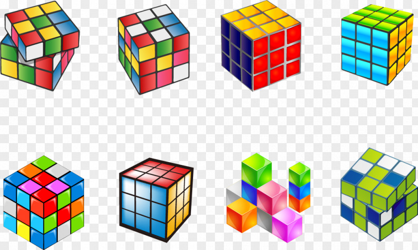 Cube Collection PNG