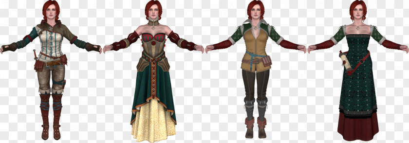 Outfit The Witcher 3: Wild Hunt Triss Merigold Yennefer Ciri Art PNG