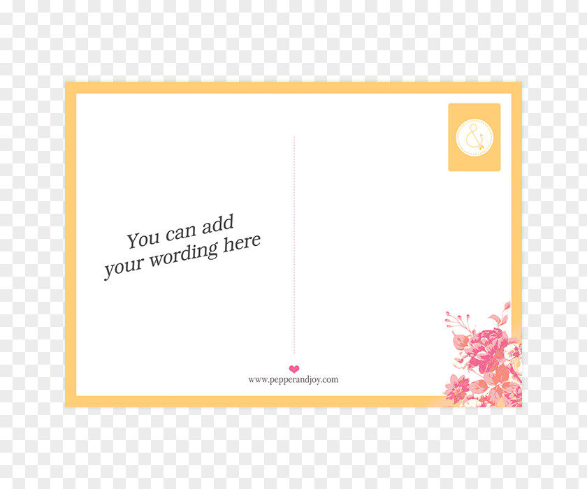 Creative Invitation Card Document Line Flower Brand PNG