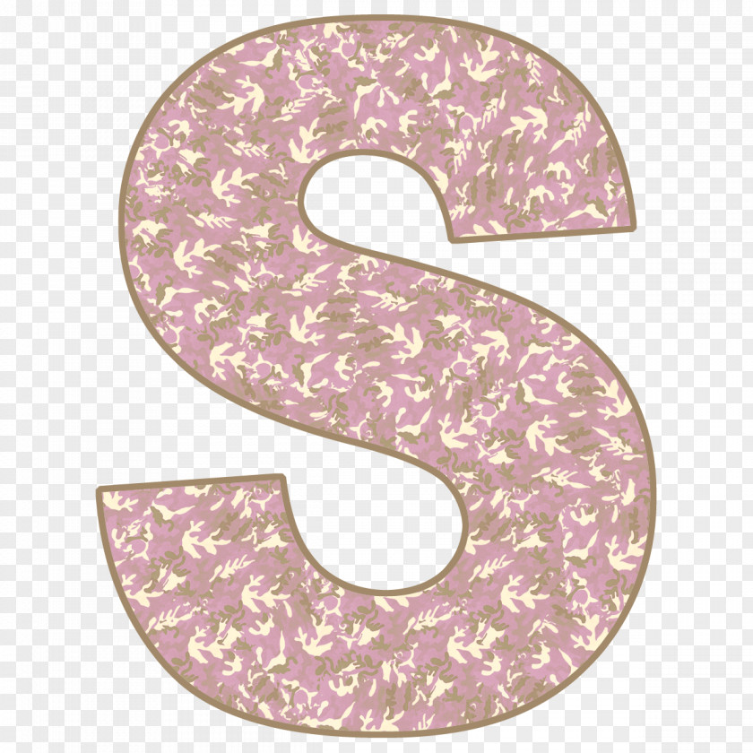 Letter S Alphabet Pink Clip Art PNG