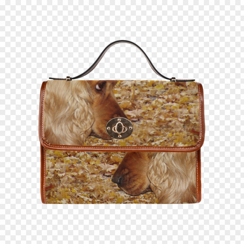 Spaniel Puppy Handbag Shoulder Bag M Snout Fur PNG