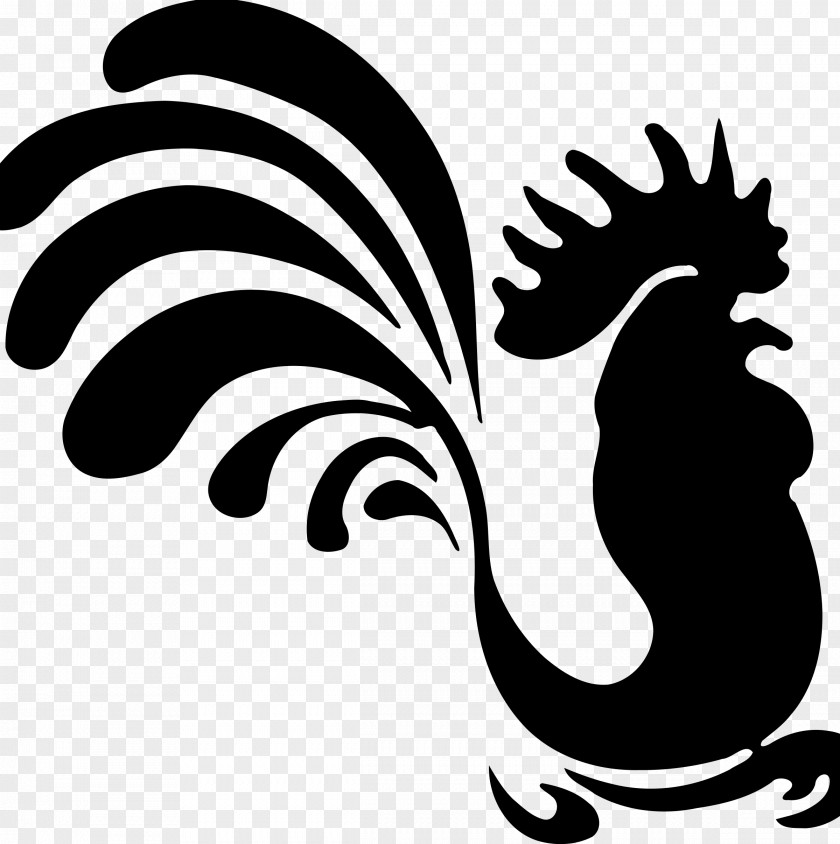 Big Cock Rooster Chinese Zodiac Calendar Cochin Chicken Clip Art PNG