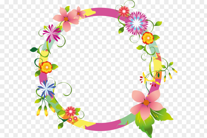 Flower Borders And Frames Picture Floral Design Clip Art PNG