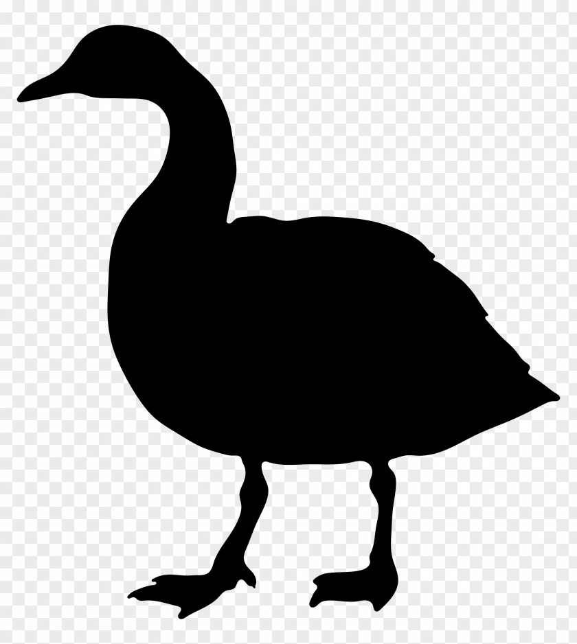 Goose Silhouette PNG