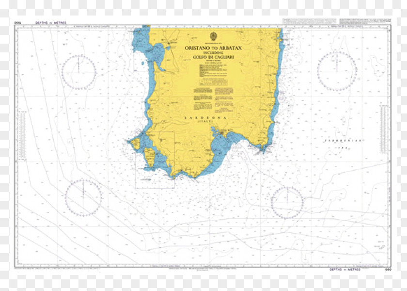 Sailing Directions Oristano Golfo Di Cagliari Arbatax Strait Of Bonifacio PNG
