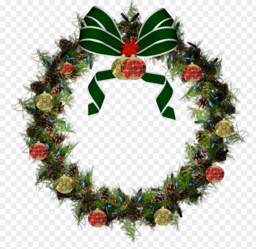 Christmas Wreath Ornament Crown PNG