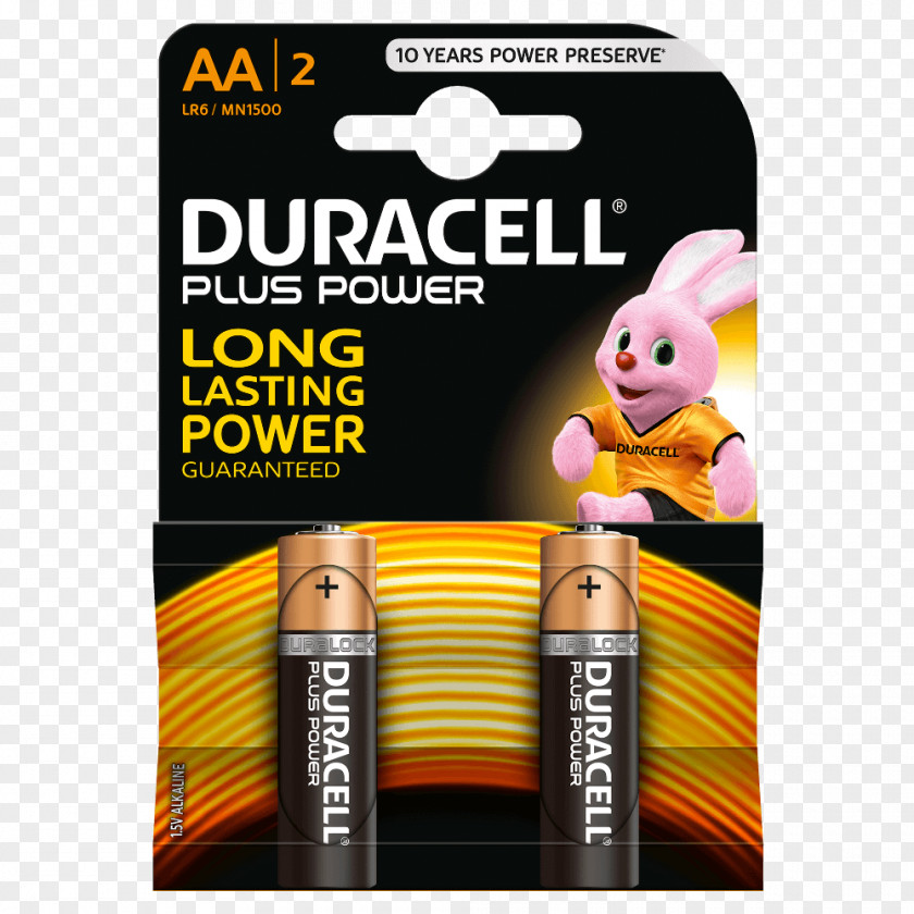Duracell Electric Battery AAA Alkaline PNG
