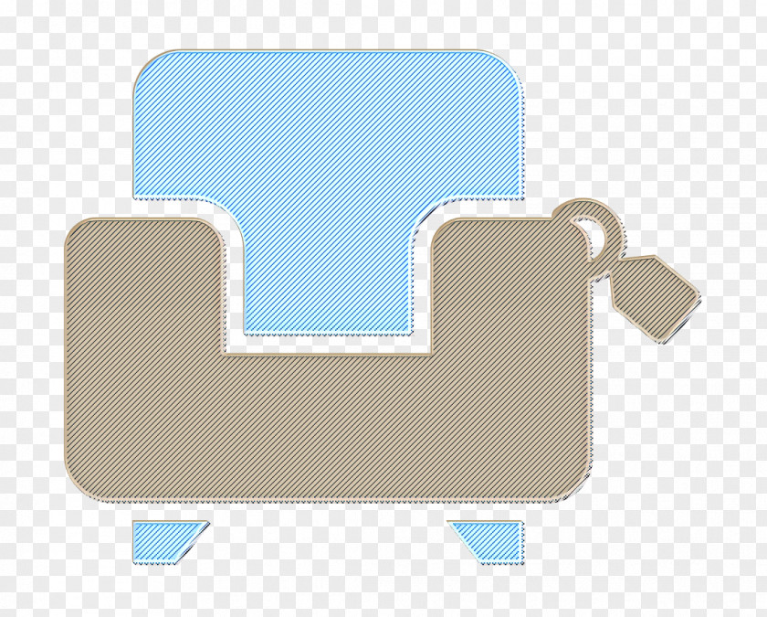 Rectangle Beige Buy Icon Discount Shop PNG