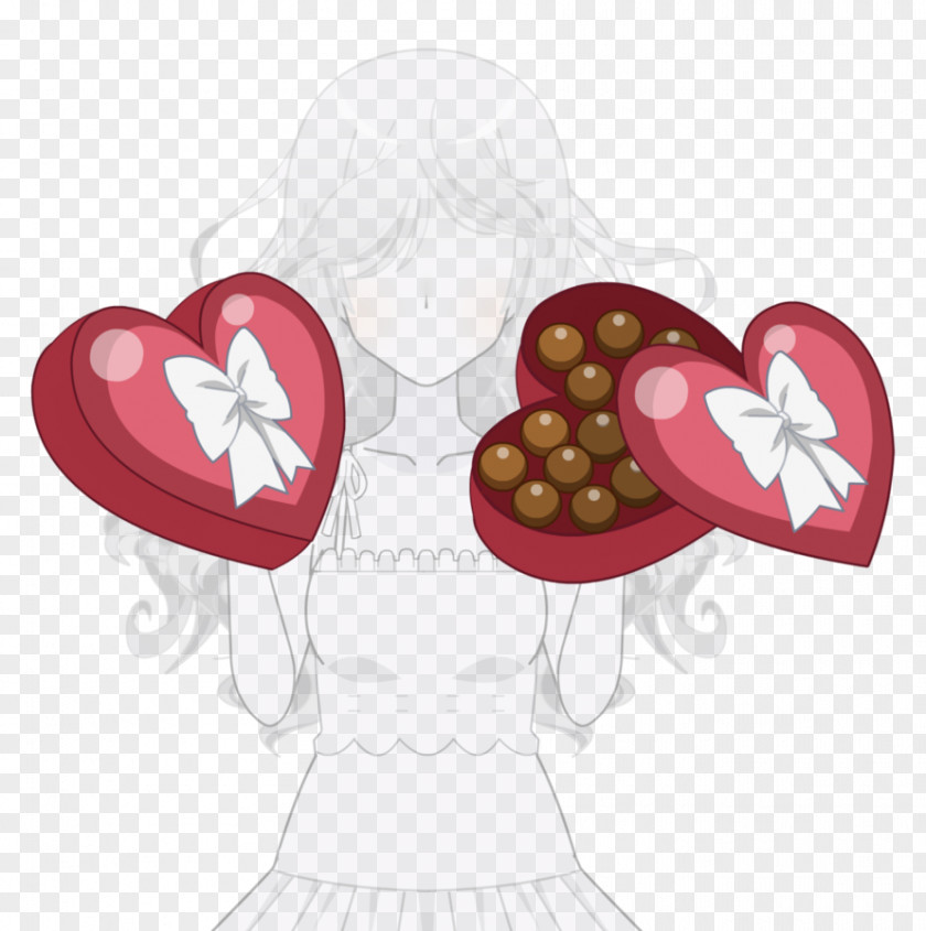 Resizable Characters Valentine's Day Heart Chocolate Clip Art PNG