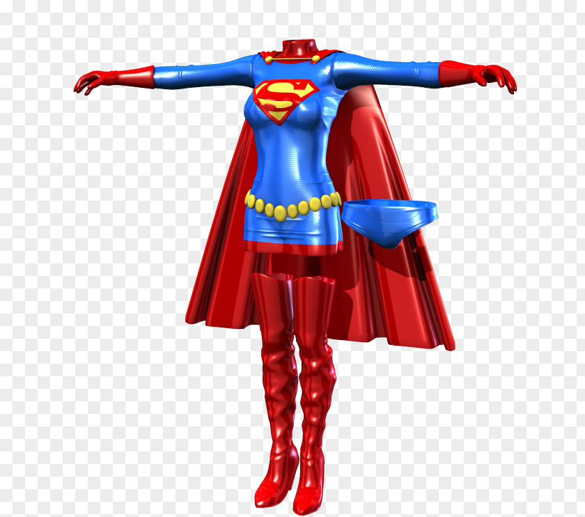 Supergirl Comic Figurine Action & Toy Figures Electric Blue PNG