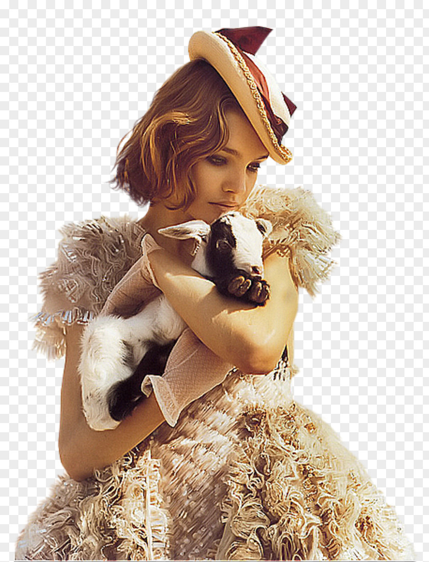 Vintage Woman Natalia Vodianova Vogue Italia Model Fashion PNG