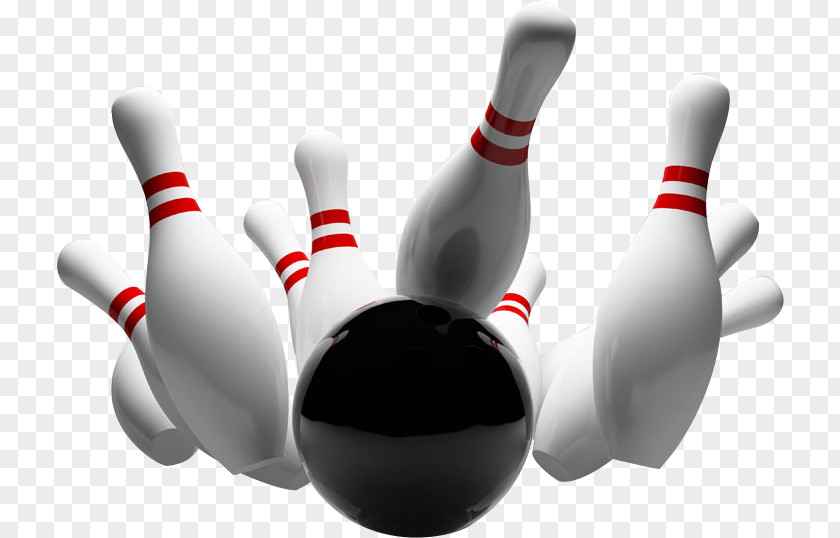 Bowling Pins Strike Balls Ten-pin PNG