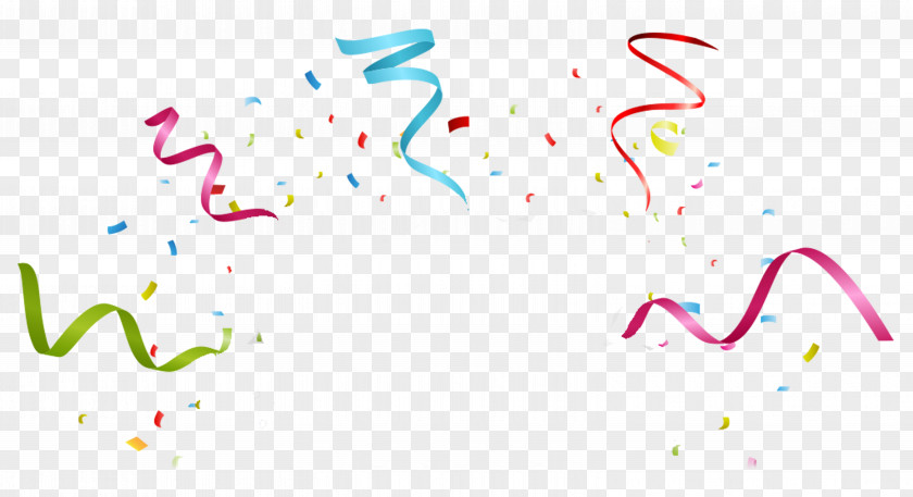 Colorful Fireworks Ribbons Party Ribbon Birthday Stock Photography PNG