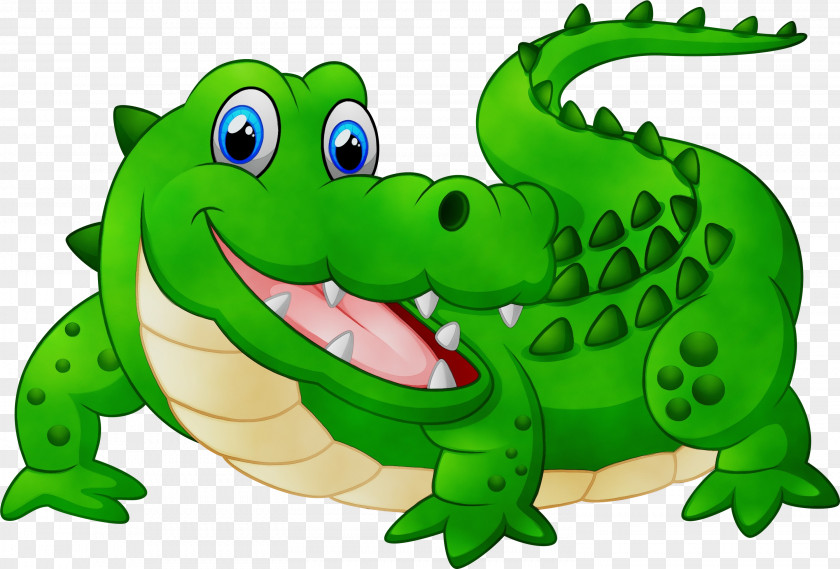Fictional Character Smile Alligator Cartoon PNG