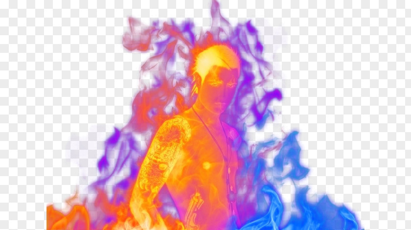 Fire People Light Flame Combustion Illustration PNG