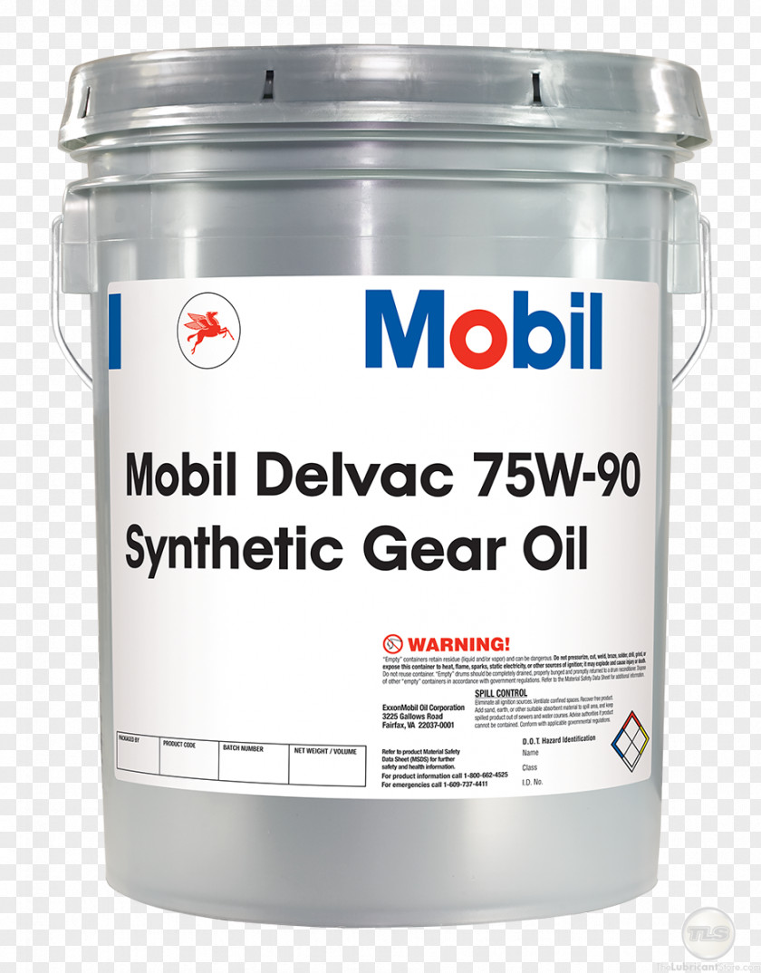 Gear Oil Lubricant Synthetic Grease ExxonMobil PNG