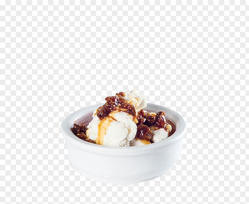 Ice Cream Sundae Frozen Yogurt Common Fig Recipe PNG