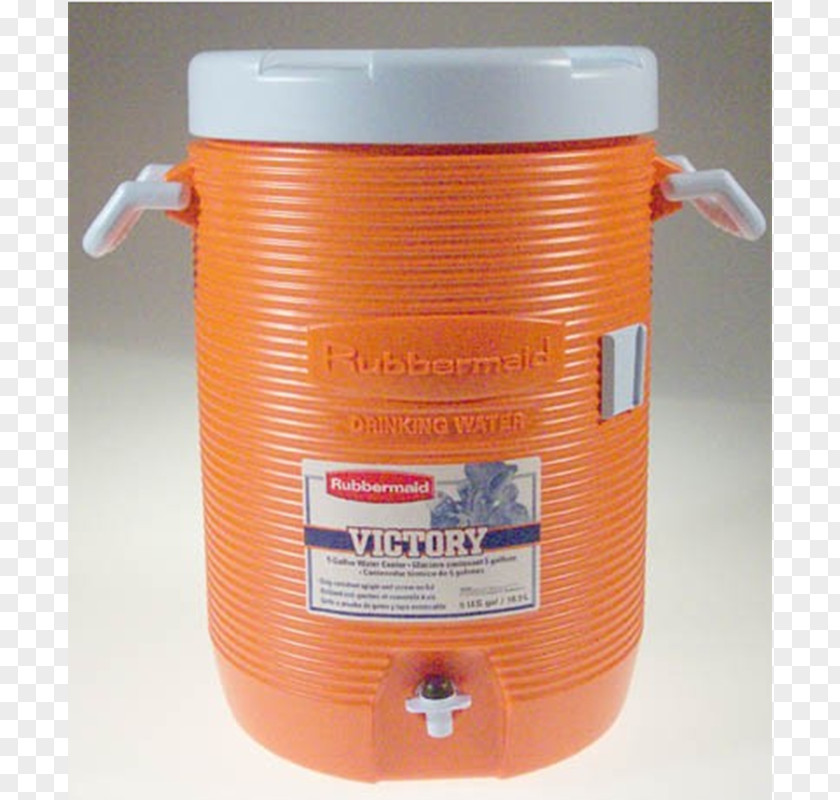 Orange Water Bottles Cylinder Container PNG
