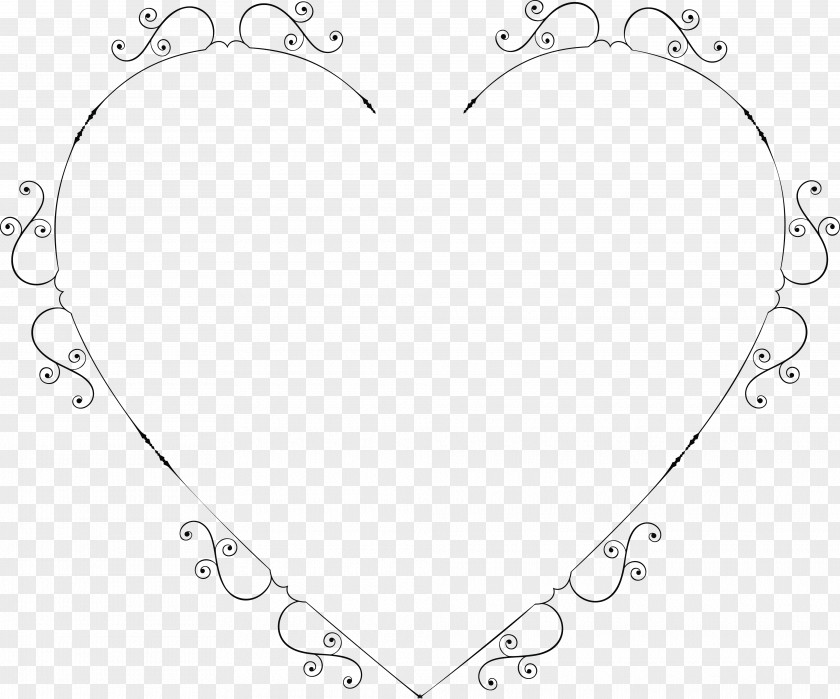 Swirl Picture Frames Love Clip Art PNG