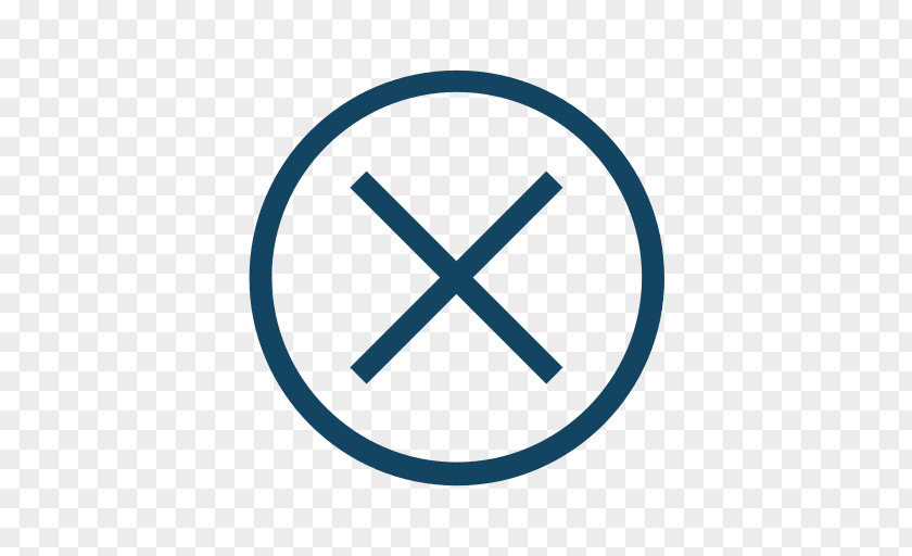 Symbol Check Mark X PNG