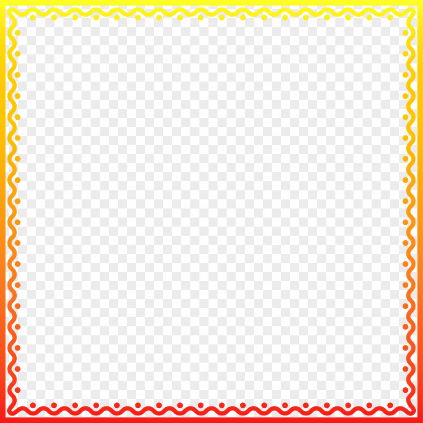 Vector Gold Frame Area Square, Inc. Pattern PNG