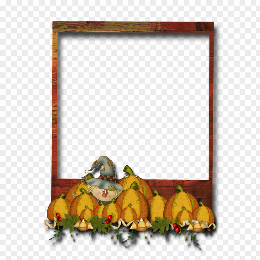 Frame Autumn Picture Frames Rectangle Flower Text Messaging Image PNG