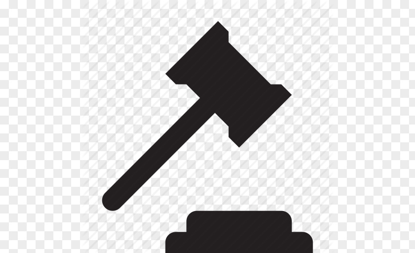 Icon Size Gavel Judge Lawyer Court PNG