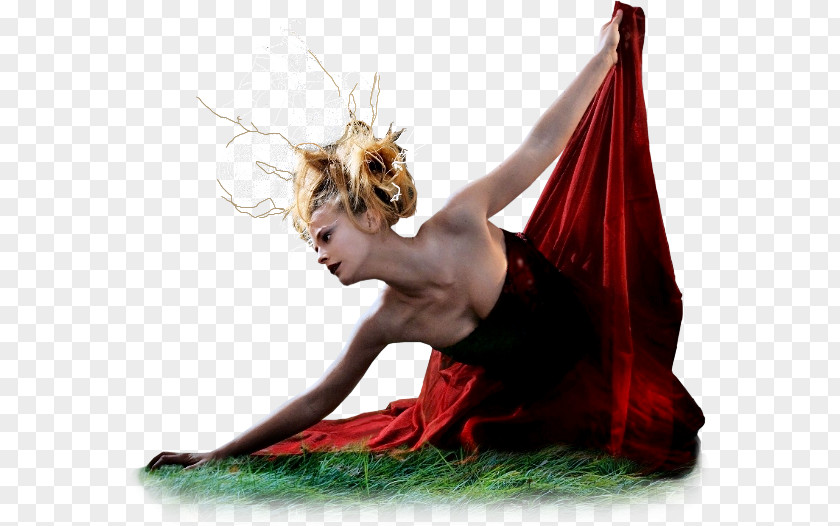Painting Woman Dance PNG