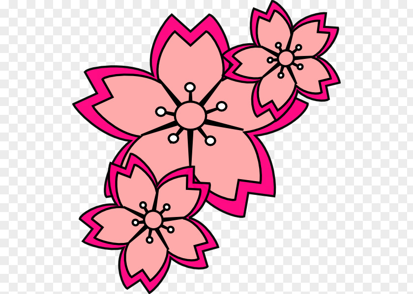 Blossoms Cliparts Cherry Blossom Clip Art PNG
