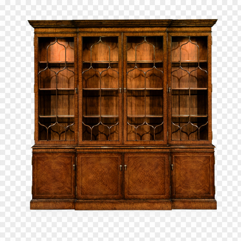 China Cabinet Bookcase Shelf Wood Stain Cabinetry PNG