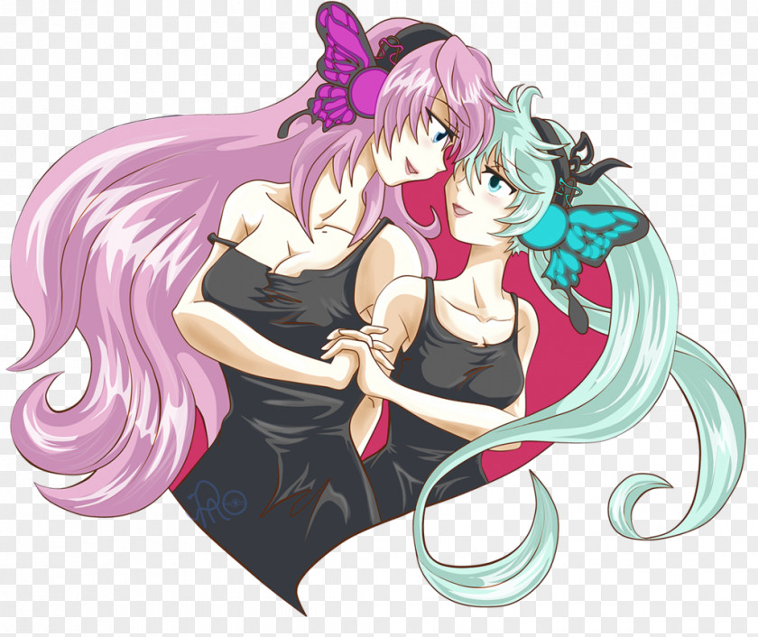 Hatsune Miku Magnet Megurine Luka DeviantArt PNG