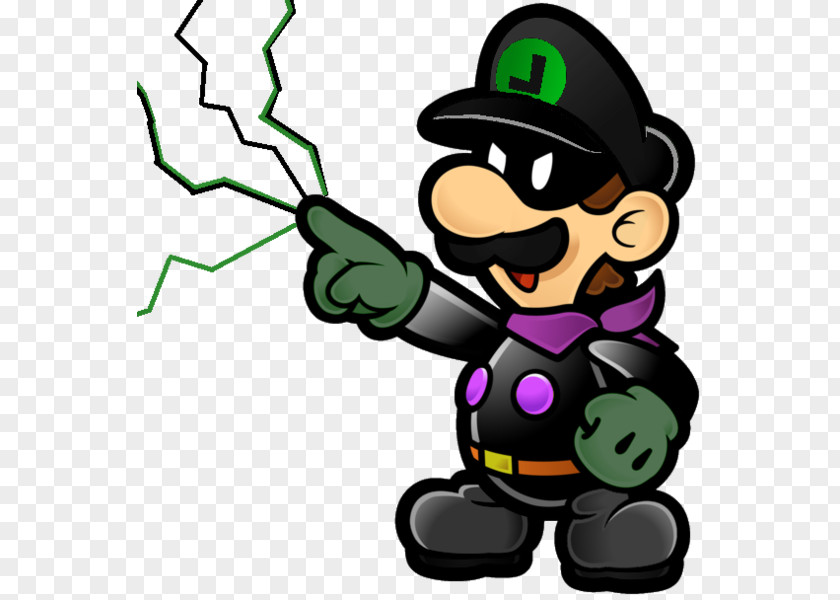 Luigi Super Paper Mario Toad PNG
