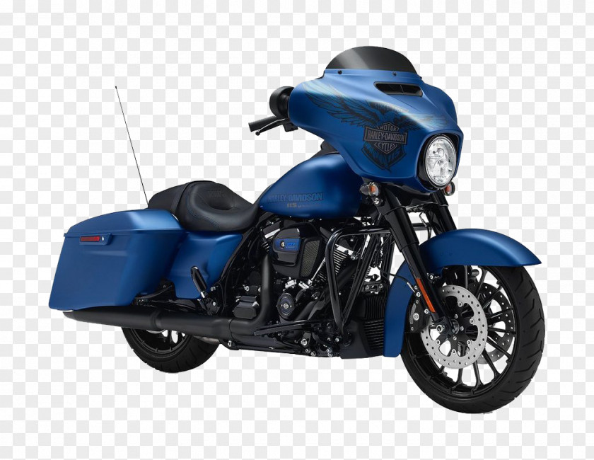 Motorcycle Harley-Davidson Street Glide Red Rock CVO PNG