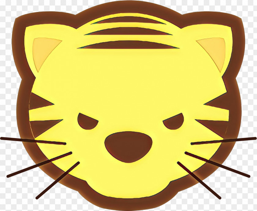 Smile Whiskers Cat Drawing PNG