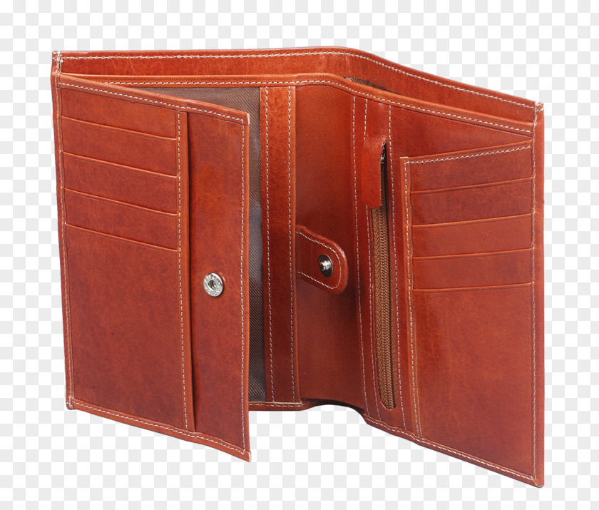 Wallet Leather Wood Stain PNG