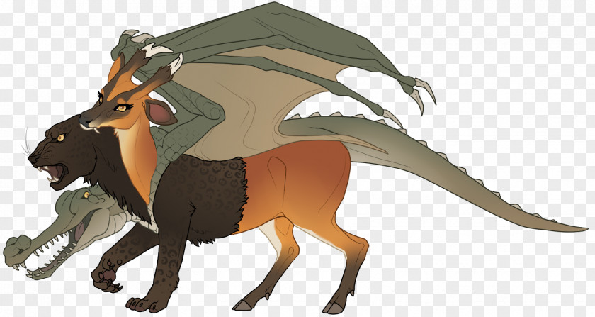 Chimera Legendary Creature Dragon Mythology Griffin PNG