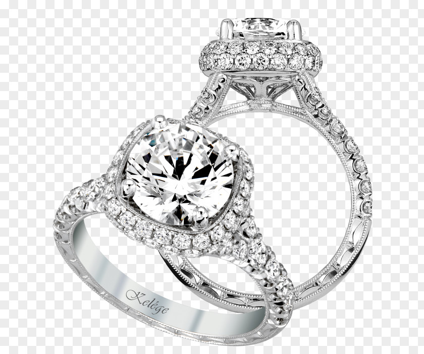 Creative Wedding Rings Ring Silver Jewellery Bling-bling PNG