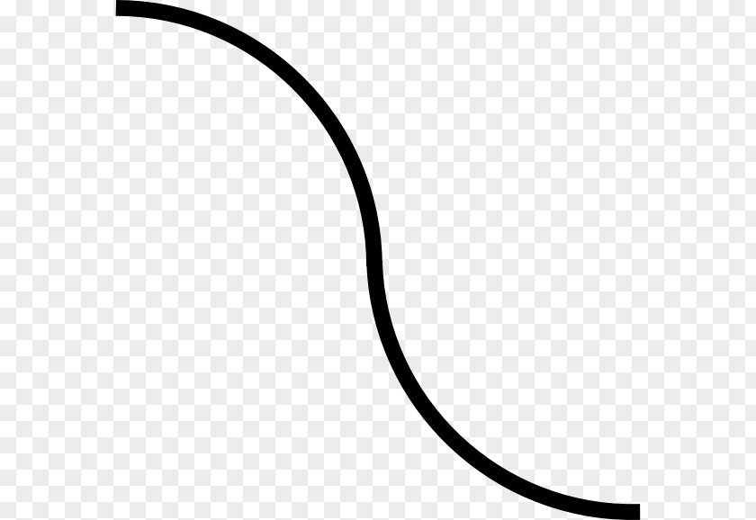 Line Art Curve Clip PNG