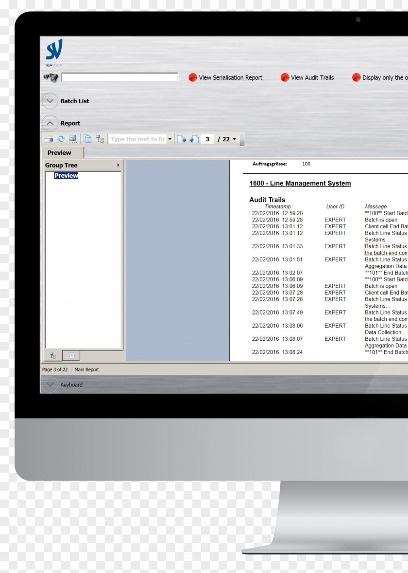 Scada Computer Software Program Monitors Management Business PNG