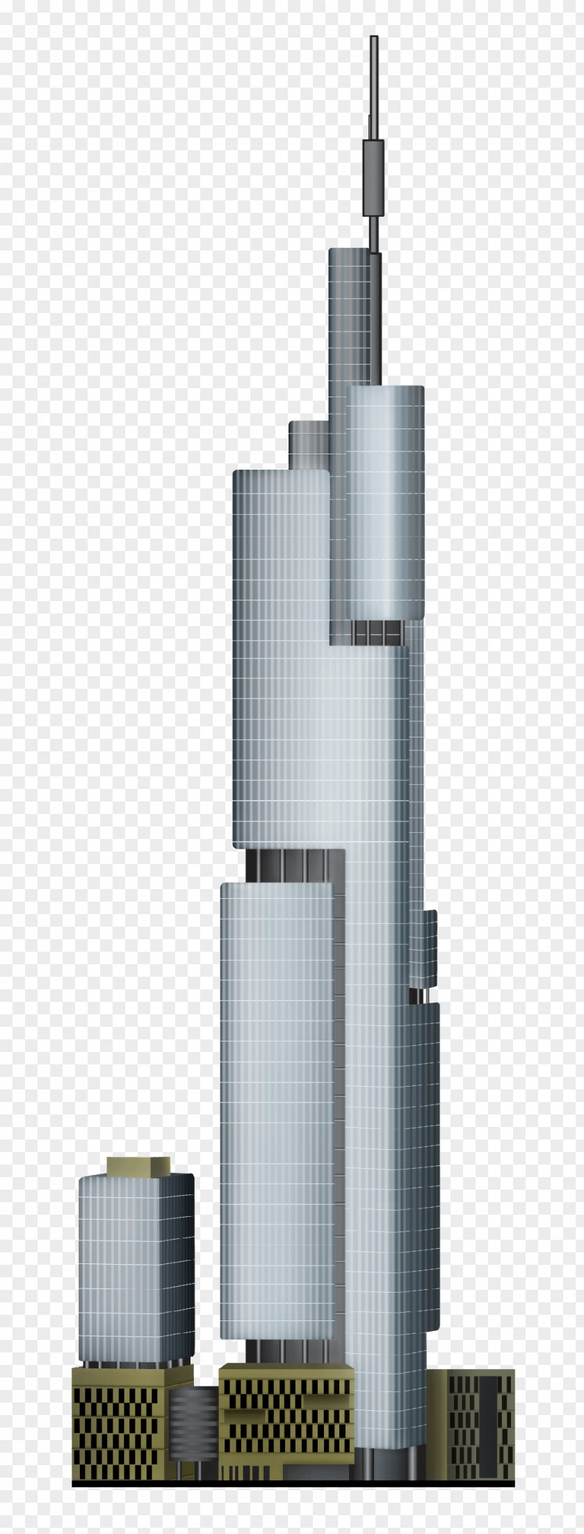 Skyscraper Facade PNG