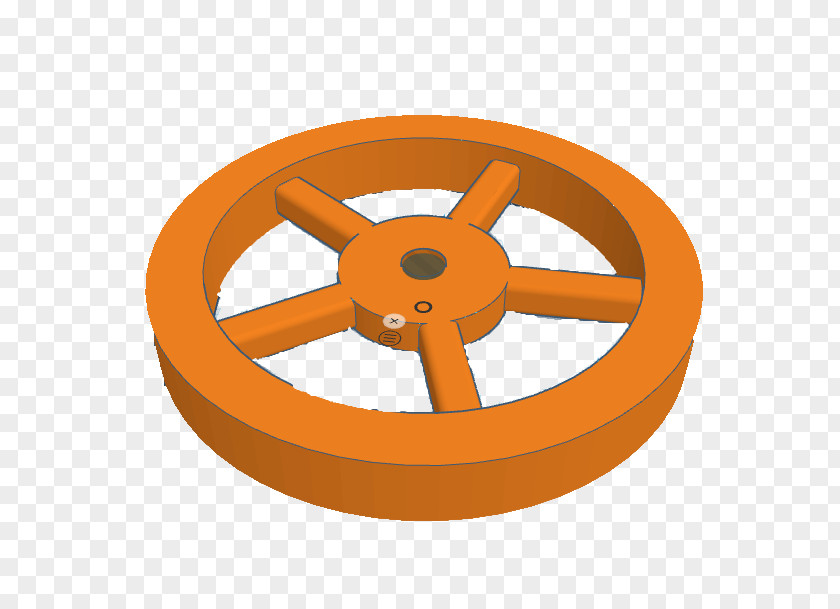 Anchor Wheel Design Spoke Tinkercad Robot PNG
