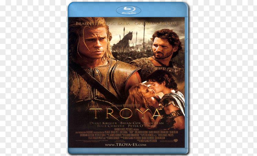 Brad Pitt Helen Of Troy Menelaus Paris PNG