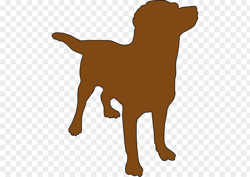 Brown Dog Cliparts Labrador Retriever Puppy Silhouette Clip Art PNG